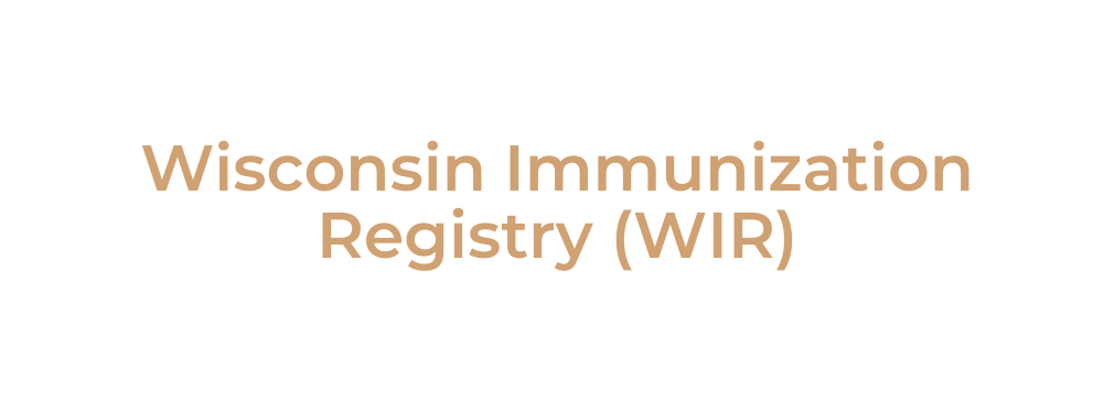 Wisconsin Immunization Registry WIR